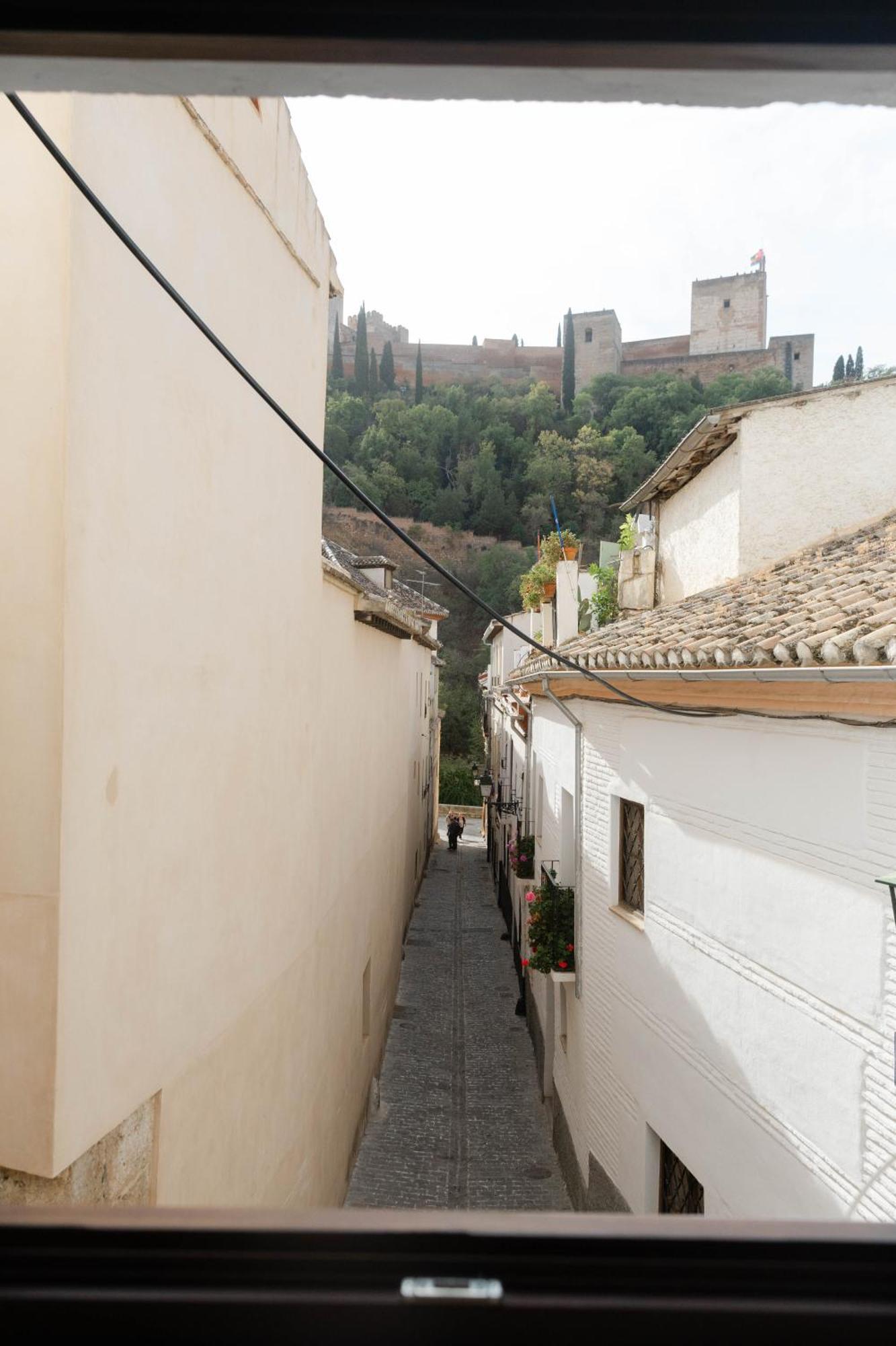 Apartamento Duplex Con Vista A La Alhambra Granada Exterior foto